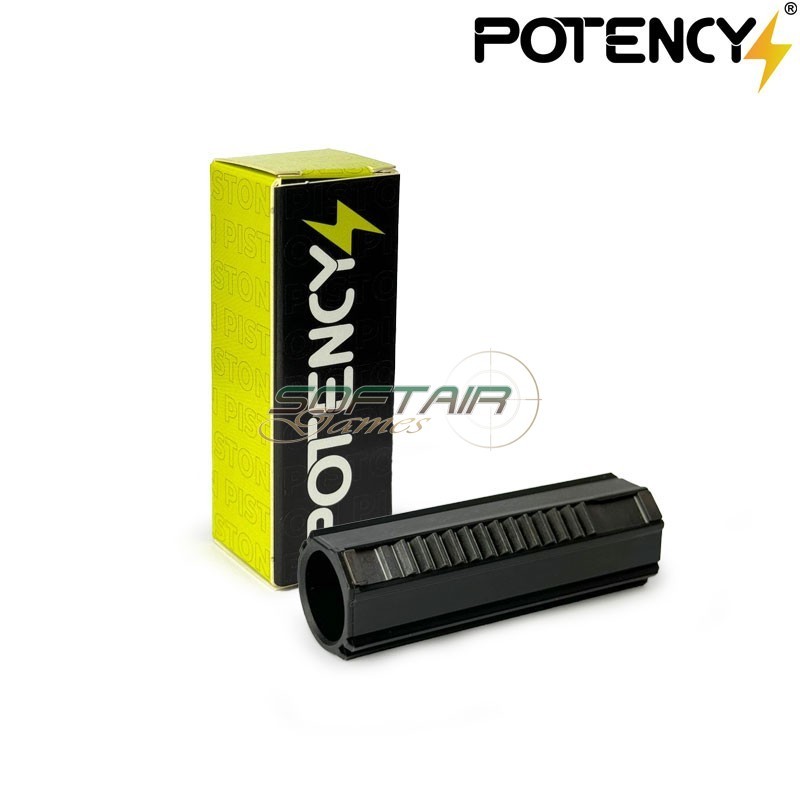 CARBON Pistone 14.5 CNC Steel teeth Potency® (pty-carbon)