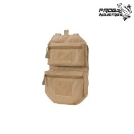 ASSAULT Mod. 2 Rear Panel Molle COYOTE Frog Industries® (fi-51613205-cb)