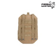 ASSAULT Mod. 2 Rear Panel Molle COYOTE Frog Industries® (fi-51613205-cb)