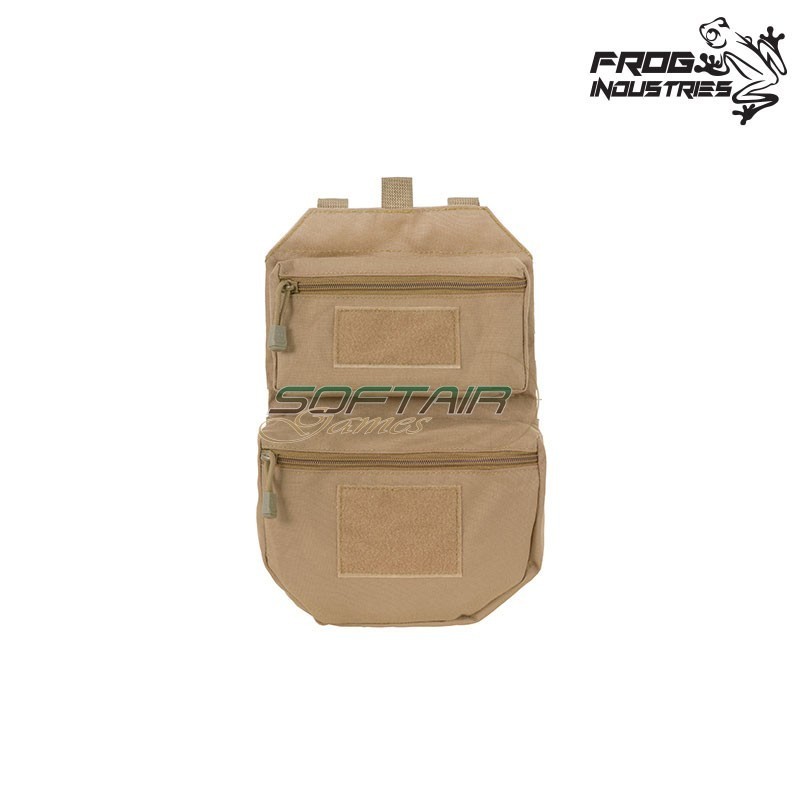 ASSAULT Mod. 2 Rear Panel Molle COYOTE Frog Industries® (fi-51613205-cb)