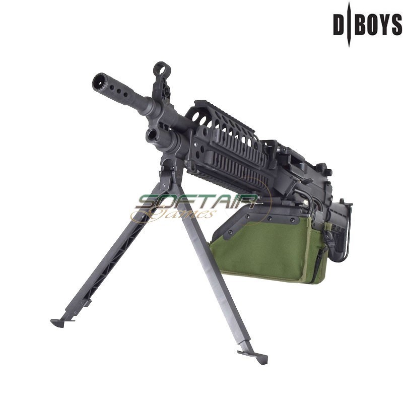 Electric machine gun M249 MK46 BLACK Dboys (1869)