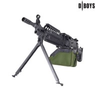 Electric machine gun M249 MK46 BLACK Dboys (1869)