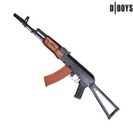 Electric Rifle AKS74 Type L Full metal and REAL WOOD Dboys (4784L)
