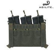 AG3™ PLACARD Triple Mag Pouch RANGER GREEN Agilite (8048rng1sz)