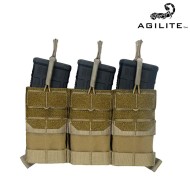 AG3™ PLACARD Triple Mag Pouch COYOTE BROWN Agilite (8048cyb1sz)