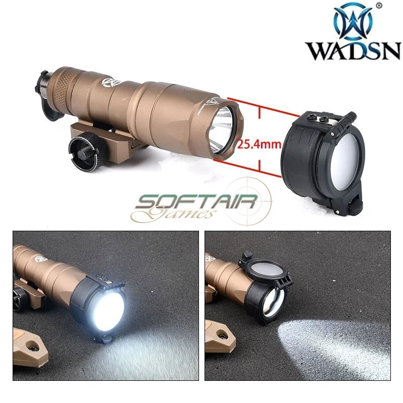 Diffuser for Flashlight BLACK Wadsn (wex306-bk)