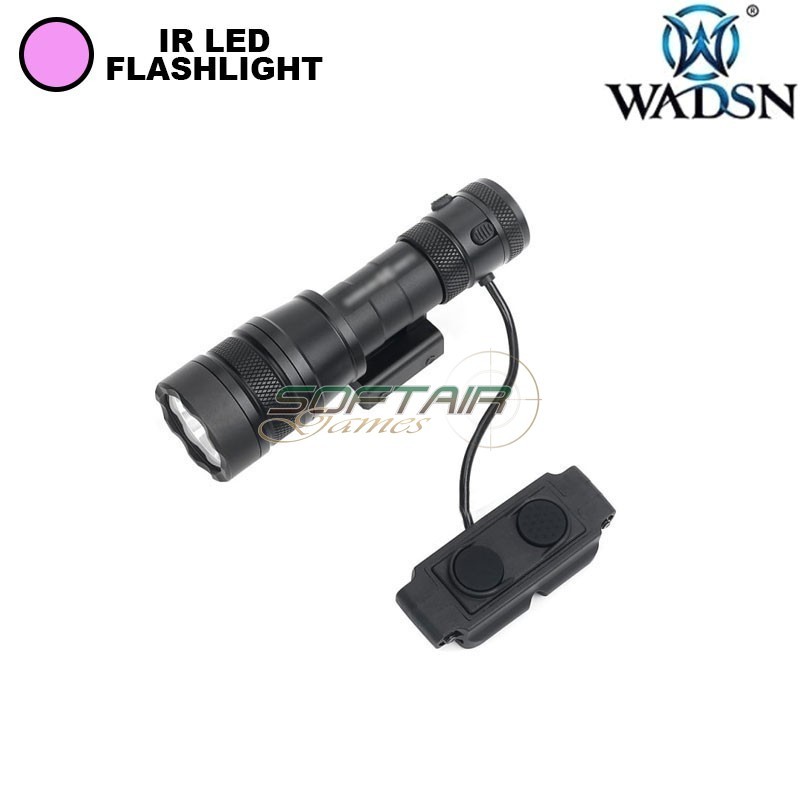 Torcia IR CD Style REIN Micro BLACK Wadsn (wd04089-bk-lo)