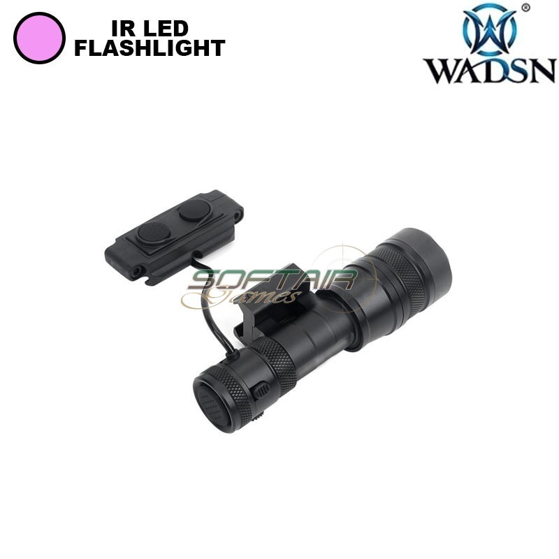 IR Flashlight CD Style REIN 1.0 Micro DARK EARTH Wadsn (wd04089-de-lo)
