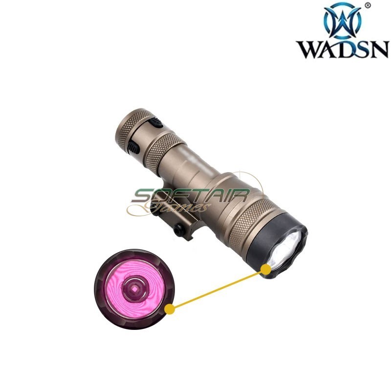 Torcia IR CD Style REIN 1.0 Micro DARK EARTH Wadsn (wd04089-de-lo)