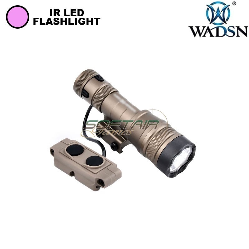 Torcia IR CD Style REIN 1.0 Micro DARK EARTH Wadsn (wd04089-de-lo)