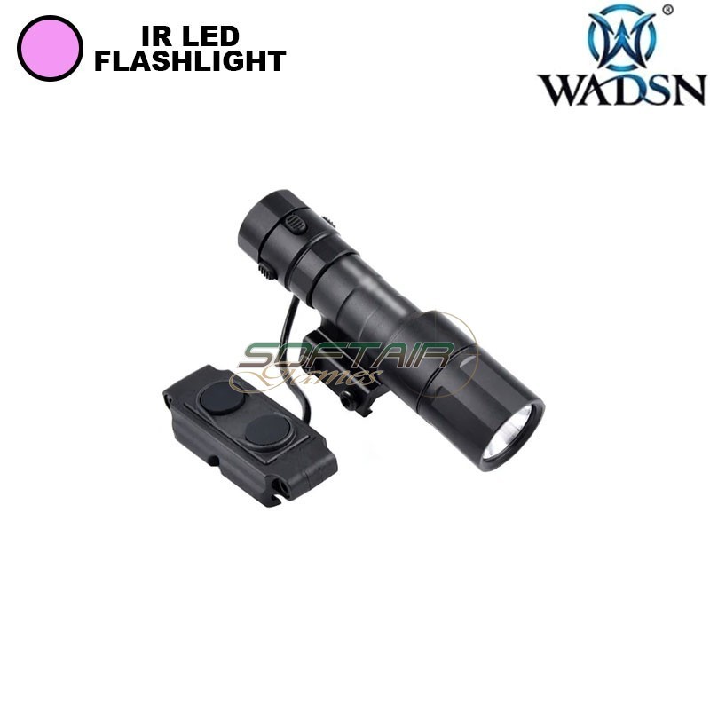 Torcia IR CD Style REIN 2.0 Micro BLACK Wadsn (wd04091-bk-lo)