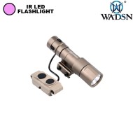 Torcia IR CD Style REIN 2.0 Micro DARK EARTH Wadsn (wd04091-de-lo) Torcia IR CD Style REIN 2.0 Micro DARK EARTH Wadsn (wd04091-de-lo)