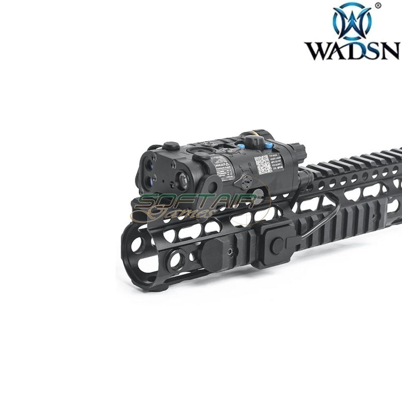 Remote cable 2.5mm Plug BLACK for 20mm rail WADSN (wd07027-bk)