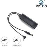 Cavo remoto Dual Switch SF e 2.5mm Plug BLACK WADSN (wne07011-bk)