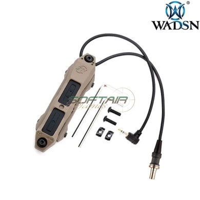 Cavo remoto Dual Switch SF e 3.5mm Plug DARK EARTH WADSN (wm128-de)
