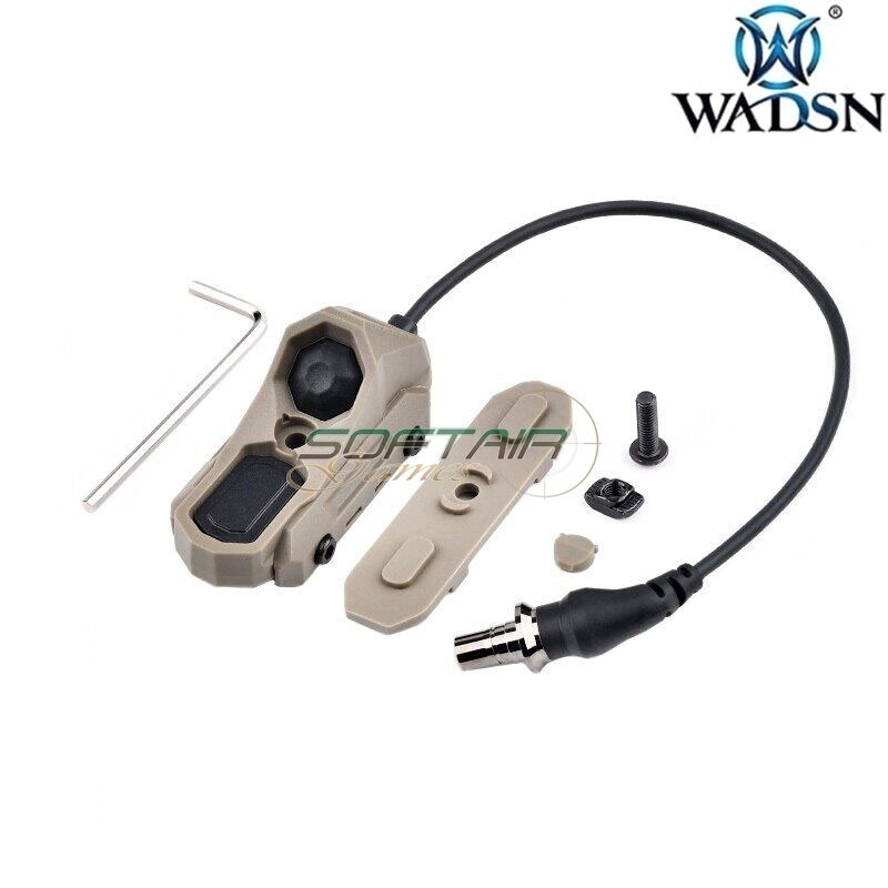 Double function Remote Cable SF Plug DARK EARTH WADSN (wd07040-de)