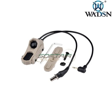 Dual Switch Remote Cable SF and 2.5mm Plug DARK EARTH WADSN (wd07044-de)