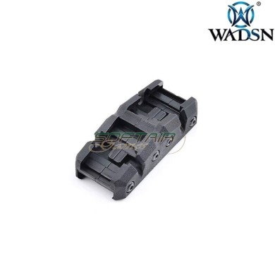 HRF Dual RAMP Modbutton Switch Cage BLACK Rail Mount WADSN (wd07030-bk)