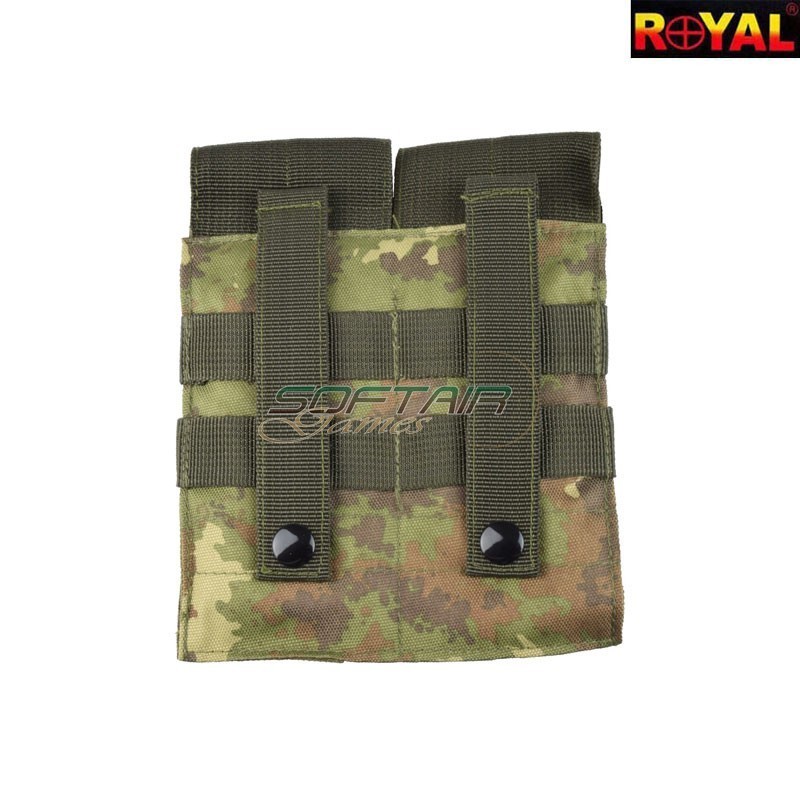 Double magazine pouch VEGETATO Royal (jq05tc)