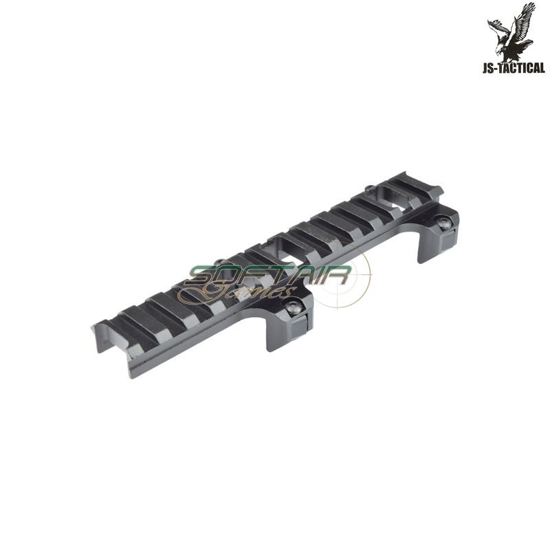MP5 LONG Rail Scope Mount BLACK Tactical (js-mp5m) MP5 LONG Rail Scope Mount BLACK Tactical (js-mp5m)