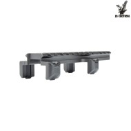 MP5 LONG Rail Scope Mount BLACK Tactical (js-mp5m) MP5 LONG Rail Scope Mount BLACK Tactical (js-mp5m)
