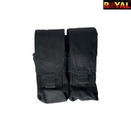 Tasca doppia porta caricatori BLACK Royal (m4akdbk)