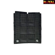 Double magazine pouch BLACK Royal (m4akdbk)