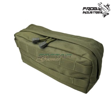 LARGE Utility V2 Horizontal Pouch OLIVE DRAB Frog Industries® (fi-5548-od)