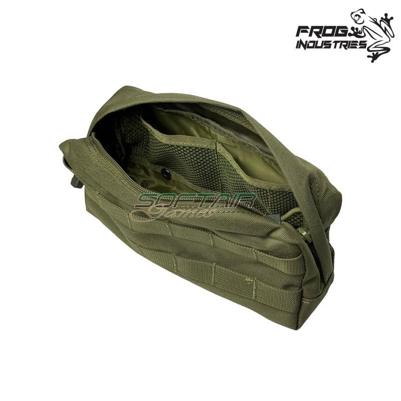 Tasca LARGE Utility V2 orizzontale OLIVE DRAB Frog Industries® (fi-5548-od)
