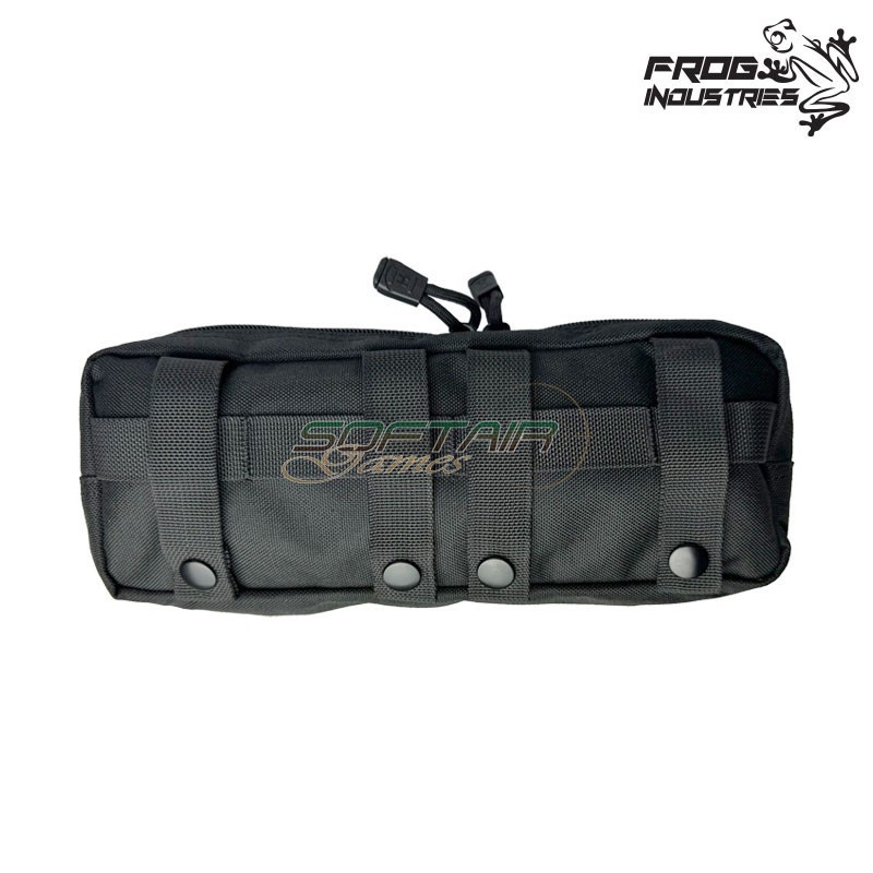 LARGE Utility Horizontal Pouch BLACK Frog Industries® (fi-5548-bk)