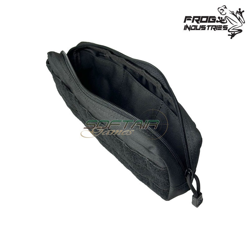 LARGE Utility Horizontal Pouch BLACK Frog Industries® (fi-5548-bk)