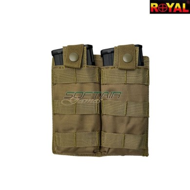 Double magazine pouch COYOTE BROWN Royal (ry-1288-cb)
