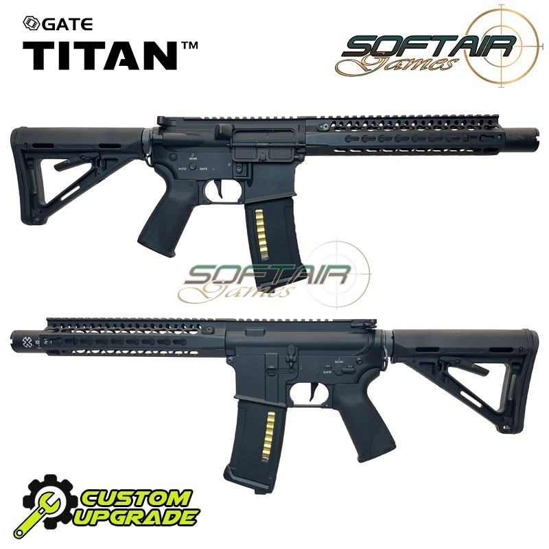 Electric rifle DSG FULL CUSTOM 35bb/s BLACK SoftairGames (sgw-25-dsg-bk)