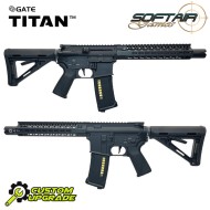 Fucile elettrico DSG FULL CUSTOM 35bb/s BLACK SoftairGames (sgw-25-dsg-bk)