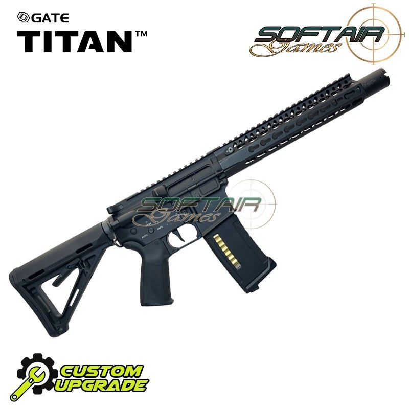Electric rifle DSG FULL CUSTOM 35bb/s BLACK SoftairGames (sgw-25-dsg-bk)