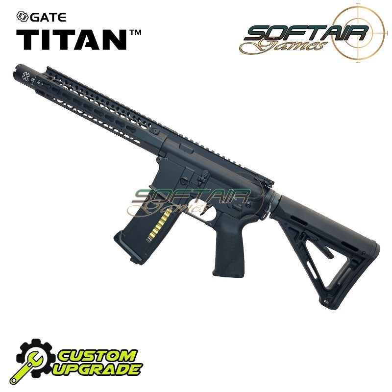 Fucile elettrico DSG FULL CUSTOM 35bb/s BLACK SoftairGames (sgw-25-dsg-bk)