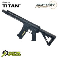 Fucile elettrico DSG FULL CUSTOM 35bb/s BLACK SoftairGames (sgw-25-dsg-bk)