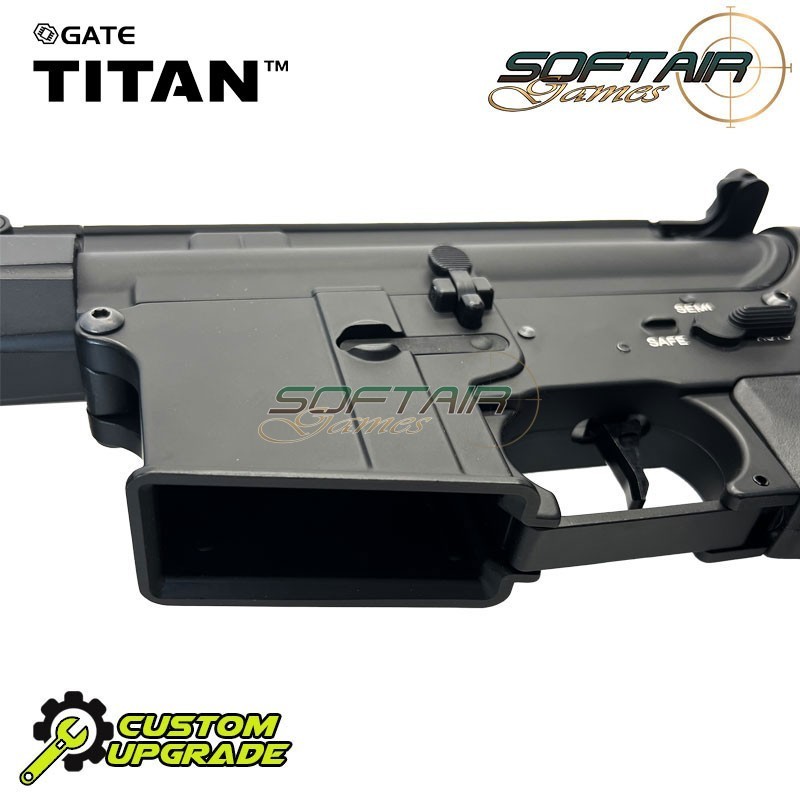 Fucile elettrico DSG FULL CUSTOM 35bb/s BLACK SoftairGames (sgw-25-dsg-bk)