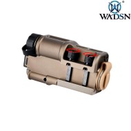 RD-X Style Aiming Red Laser & IR Laser DARK EARTH WADSN (wd6078-t)
