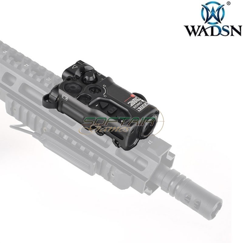 RD-X Style Aiming Red Laser & IR Laser BLACK WADSN (wd6078-b)