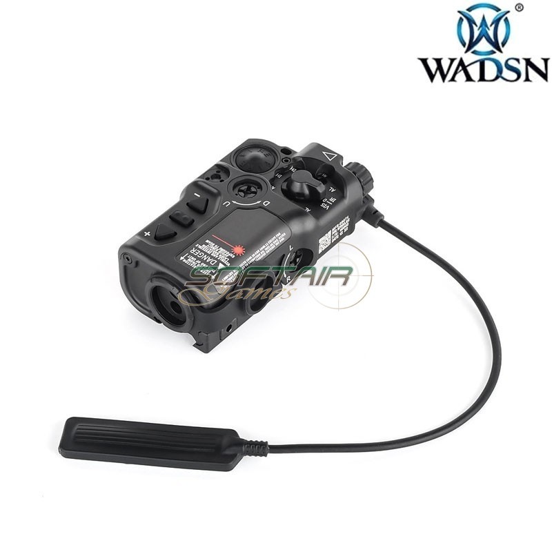 RD-X Style Aiming Red Laser & IR Laser BLACK WADSN (wd6078-b)