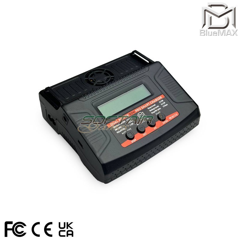 Battery Charger LiPo / LiFe / Li-Ion / NiMH / NiCd Technology Smart Bluemax-power® (bmp-dp80-charger) Battery Charger LiPo / LiFe / Li-Ion / NiMH / NiCd Technology Smart Bluemax-power® (bmp-dp80-charger)