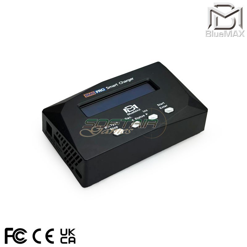 Battery Charger BM6 PRO LiPo / LiFe / LiHV / NiMH / NiCd Technology Smart Bluemax-power® (bmp-bm6-pro) Battery Charger BM6 PRO LiPo / LiFe / LiHV / NiMH / NiCd Technology Smart Bluemax-power® (bmp-bm6-pro)
