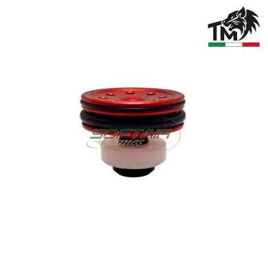 Testa pistone REDPOWER in ERGAL e cuscinetto in DELRIN TopMax (tmtprp-e)