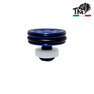 Testa pistone BLUEPOWER in ERGAL e cuscinetto in DELRIN TopMax (tmtpbp-e)