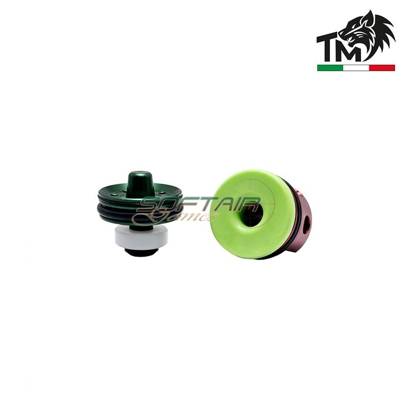 DMR AIR-BRAKE ERGAL piston head and PAD GREEN cylinder head kit TopMax (tmdmr-eg)