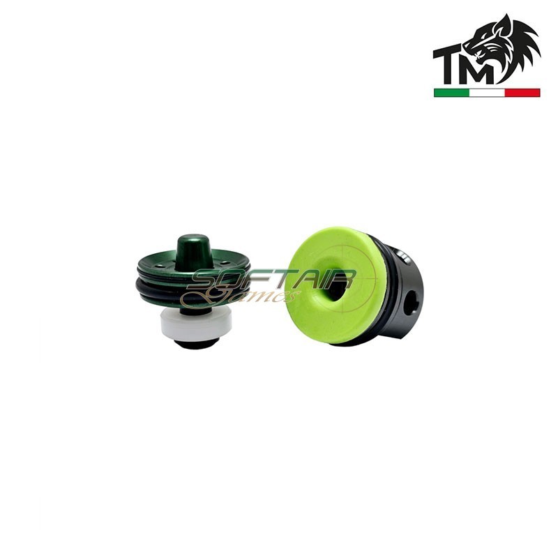 Kit DMR AIR-BRAKE in ERGAL e Testa Cilindro battuta alta PAD GREEN TopMax (tmdmr-egnv)