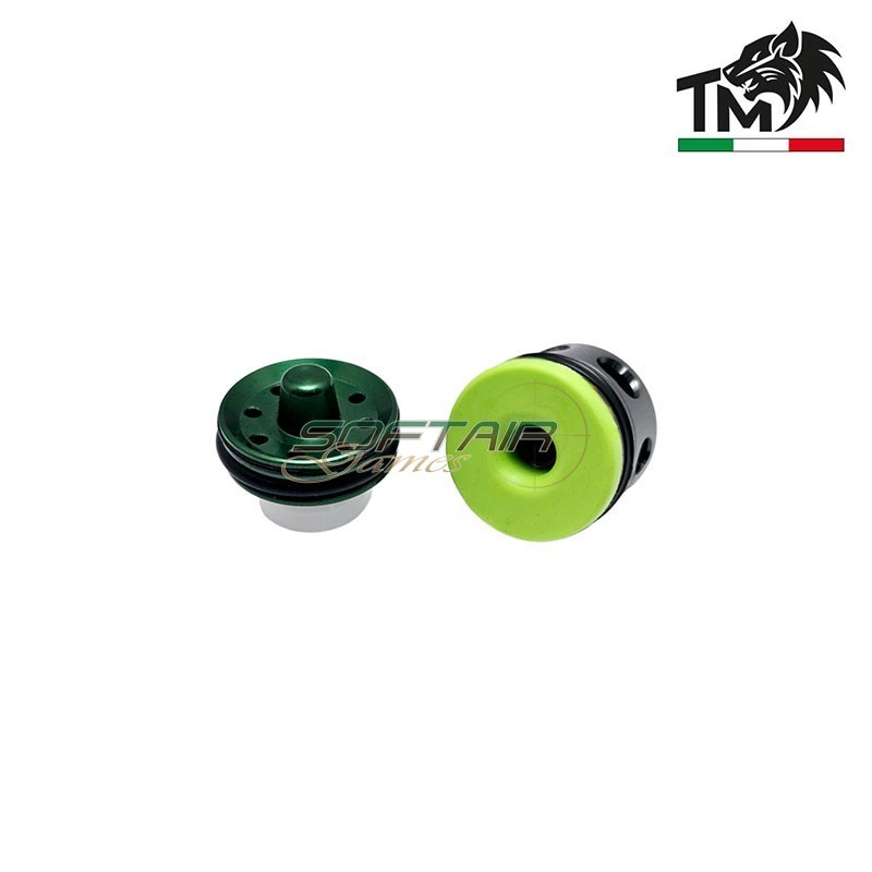 Kit DMR AIR-BRAKE in ERGAL e Testa Cilindro battuta alta PAD GREEN TopMax (tmdmr-egnv)