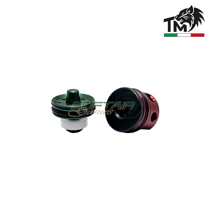 DMR AIR-BRAKE ERGAL piston head and PAD BLACK cylinder head kit TopMax (tmdmr-eb)