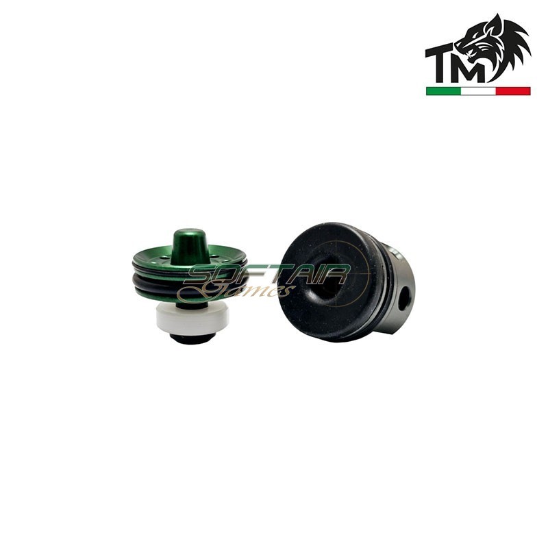 DMR AIR-BRAKE ERGAL piston head and PAD BLACK HighProfile cylinder head kit TopMax (tmdmr-ebnv)